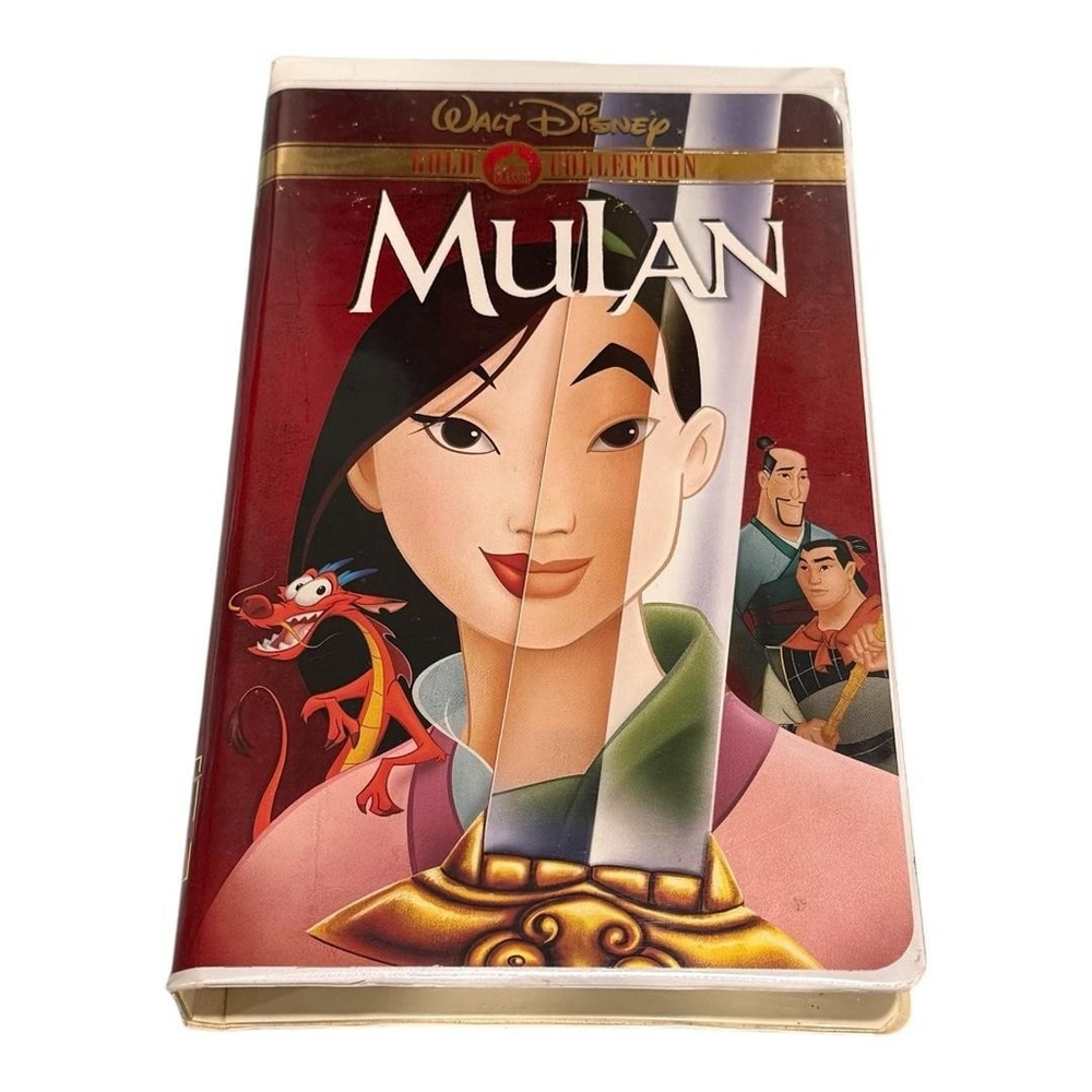 Walt Disney Mulan VHS 1999 Gold Collection Clamshell Case Family Animated